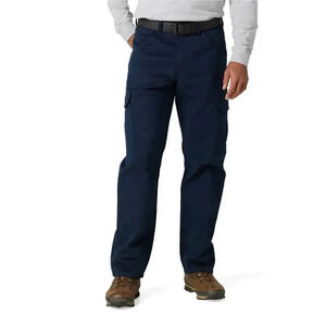 NEW Wrangler Men’s Size 44 x 32 Dark Sapphire Workwear Cargo Pants